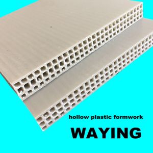 Green PP Plastic 1220*12MM Plastic Column Formwork