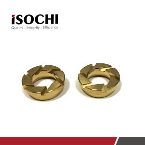 China Circular PCB Pressure Foot Cup Insert With Slot For CNC Qianghua Drilling Machine on sale