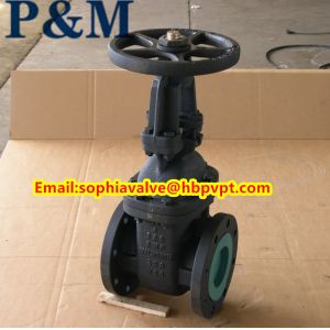 ANSI 125/150LB metal seal rising stem gate valve