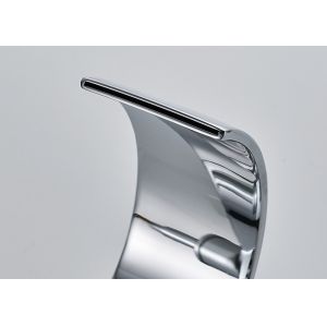 New Design Waterfall Spout Bathroom Sink Mixer ROVATE 6130-1 Single Hole