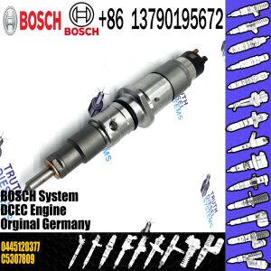 High quality diesel engine parts Common rail diesel injector 0445120377 5307809