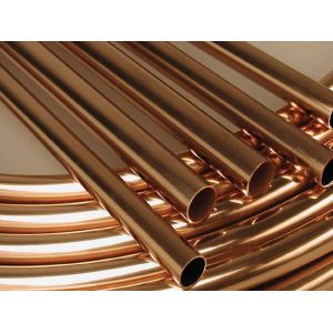Seamless Copper Alloy Tube ASTM A75 ASTM A88 GB1527 T2 TU2 , TP2 Y / M Type