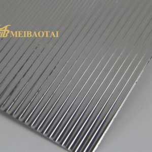 Golden 0.7 Mm Stainless Steel Sheet JISCO Material 200HV Material