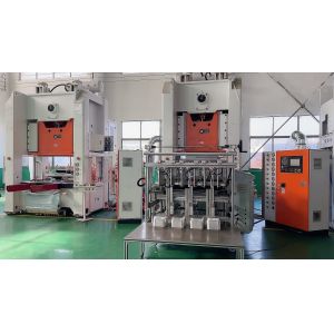 15000pcs/H High Production Capacity Aluminium Food Container Making Machine