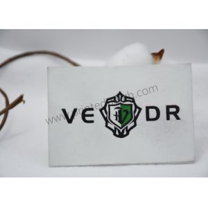 Injection Logo SGS Leather Jean Patches Leather Sew On Labels