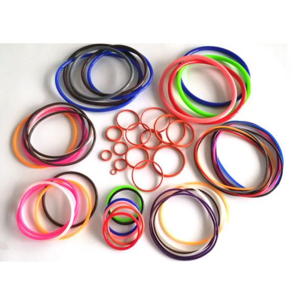 Quality Factory supplier custom colored ringed flat square rectangle section silicone o ring wholesale
