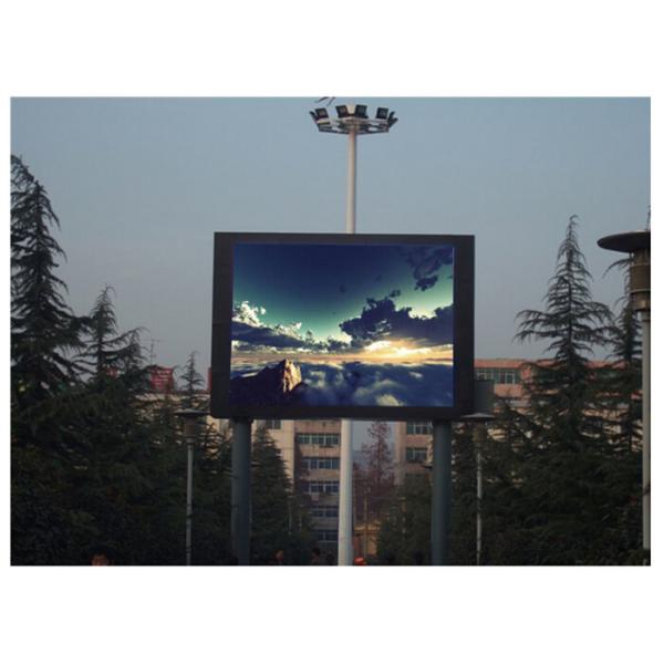 Quality Full Color Waterproof LED Advertising Display P5 Iron Cabinet Material Multi - Use wholesale