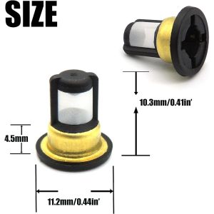 For Nissan Tiida Fuel Injector Rebuild Kit, Filter Baskets, Universal Repair Set