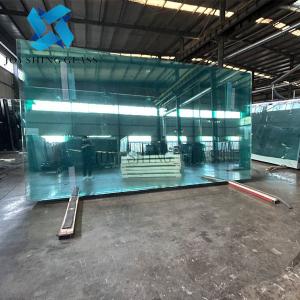 Cheap 2-19mm Crystal Clear Float Glass Flat Tempered Float Architectural Glass for sale