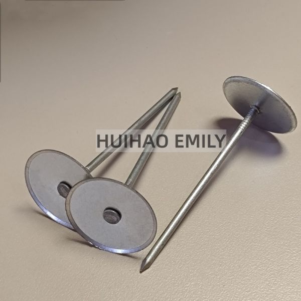 Quality Galvanzied Steel Duct Liner Cup Head Weld Pins With Capacitor Discharge Welder wholesale