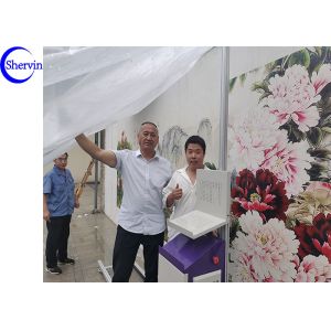 CMYK Shervin Movable Direct Wall Inkjet Printer
