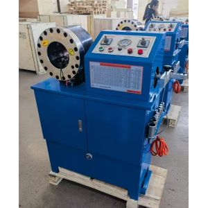 Double Functions Blue Color 2 Inch Hydraulic Hose Crimping Machine with 10 Sets
