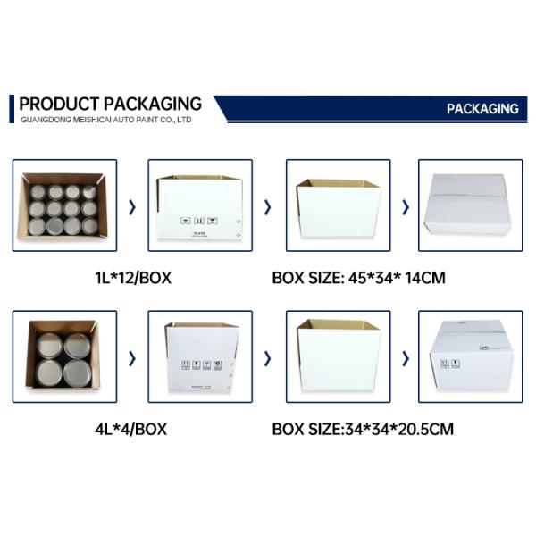 High Quality 2K Acrylic Car Paint Reddlish Blue Automotive Metallic Color Good Price Spray Paint Supply Car Repair Coating