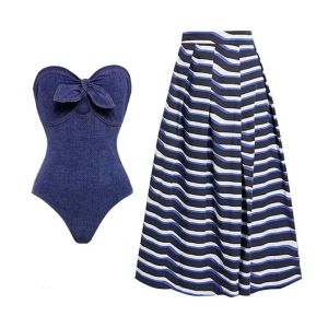 Elasticity Nylon Three Bikini Set In Vibrant Red Blue Green For Beach And Pool