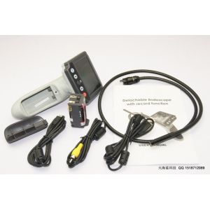 640 x 480 Pixels Pipe Inspection Camera 9.8mm 3.5" Tool Camera with 2 White LED