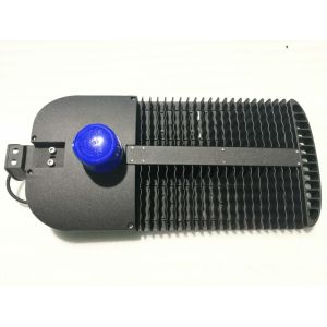 Black Polish LED Street Lighting 50 Watts Chips With Photocell Sensor