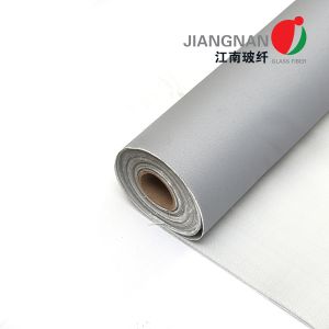 Divisible 260℃ Double Side E Glass Fiber With Silicone Coating Plain Weave