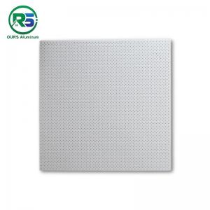 Cheap Decorated Dia 2.3mm White Clip In Metal Ceiling Sound Absorption Easy Installation for sale