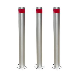 201/304/316 Stainless Steel Fixed Bollard Column for Parking Lot Access Control