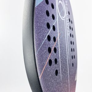 ODM Padel Tennis Racket 3 K Beach Paddle Ball Set With Bag Mid Balance