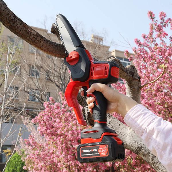 Battery Powered 6 Inch Chainsaw Mini Hand Cordless 20V Portable Lithium Mini