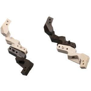 5 Axis Cnc Plastic Machining , Ceramic PEEK Acrylic Cnc Plastic Turning