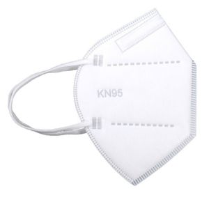 Folding Protective KN95 Earloop Mask Valveless Disposable 5.0 Dual Core EN149