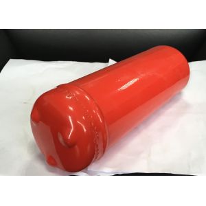OEM / ODM 1Kg ABC Dry Powder Fire Extinguisher With Bracket Convex Bottom
