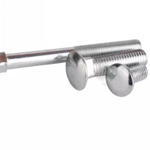 DIN603 Coarse Thread Bolt Customizable Hex Carriage Bolt Heat Resistance