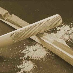 Four-Purpose Hardwood File for 8" Multi-Function Half Round Hand Cut Shoe Rasps