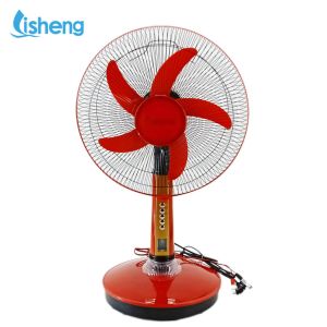 Portable Desk USB Rechargeable Table Fan 3 Or 5 Blade 16 Inch For Home