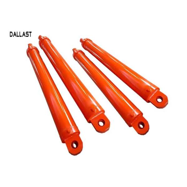 Small Piston Long Stroke Hydraulic Ram Chrome Rod Double Acting for Construction