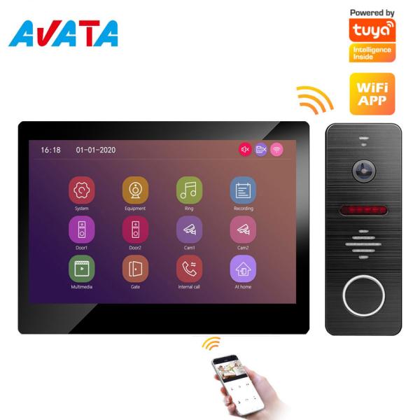 Tuya IP Video Doorbell Video Intercom System WiFi Video Door Phone Door Bell for