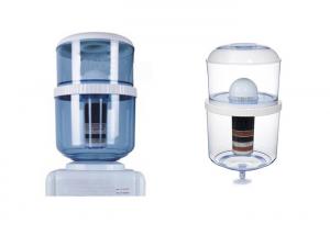 China Reliable Mineral Water Pot Purifier Plastic Primary Dome With Hold Pad on sale