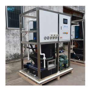 Industrial 1T Tube Ice Machine with 1000kg Ice Storage Capacity and Touch Screen
