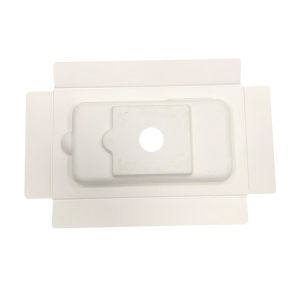 Electronics Sugarcane Fiber Packaging , Oil Resistant Custom Molded Pulp