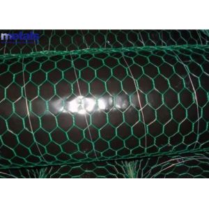 Corrosion Resistant Pvc Coated Hexagonal Wire Mesh 1/2" For Animal Husbandry