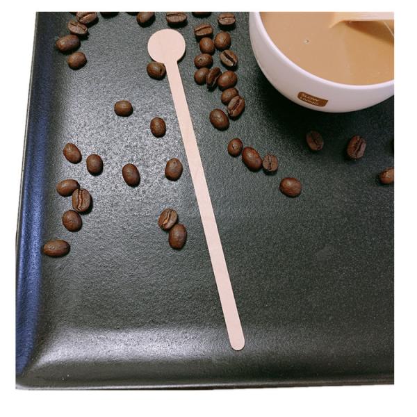 1000 Pack Wooden Bamboo Coffee Stirrers - 5.5 Inch Coffee Stir Sticks