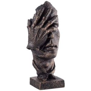 Indoor Livingroom Abstract Face Head Decorative Art Craft