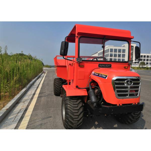 Quality JD2102 Engine Mini Off Road Dump Truck Customized Cargo Box & Design wholesale