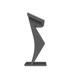 CE RoHS IP67 Outdoor Touch Screen Kiosk 300cd/M2 Self Ordering Kiosk