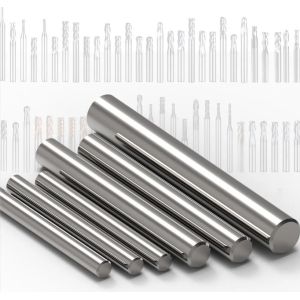 Polished Tungsten Carbide Rod For Milling Cutters ±0.01mm Tolerance
