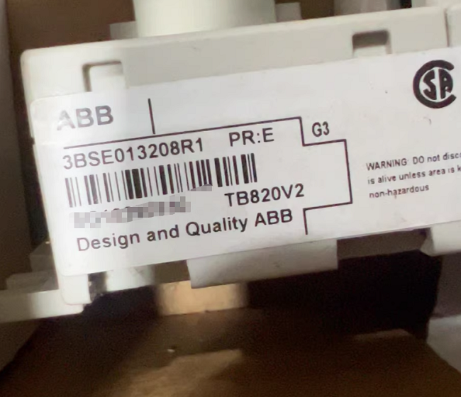 TB820V2 3BSE013208R1 ABB I/O module terminal base S800 I/O system Screw-type