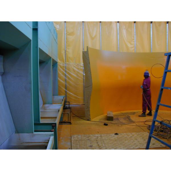 Quality Manual Folding Booth Bus Spray Booth Gas Heating Back Wall Extraction wholesale