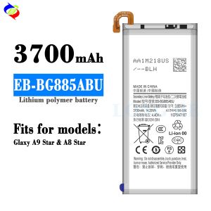 3700mAh EB-BG885ABU Battery for Samsung A8 star A8S A9 Star G855 Mobile Phone