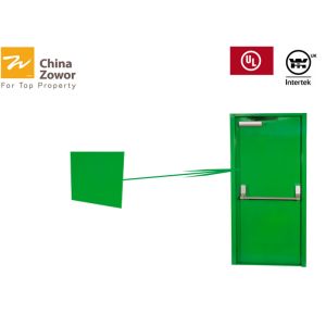 China NFPA252 Standard 45mm Fd60 External Fire Safety Doors Power Coating on sale