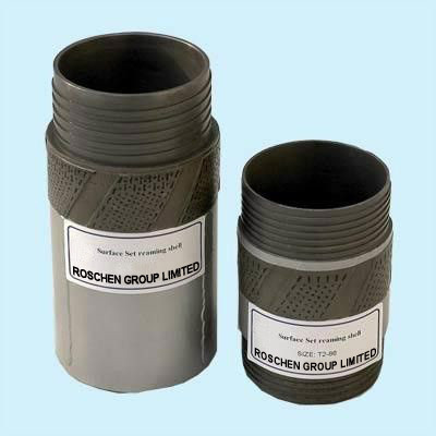 BQ NQ HQ RQ PQ Diamond Core Drill Bits Surface Set Reaming Shell
