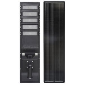 Lens Adjustable Solar Powered Street Lights 180lm/w - 200lm/w Aluminium Solar