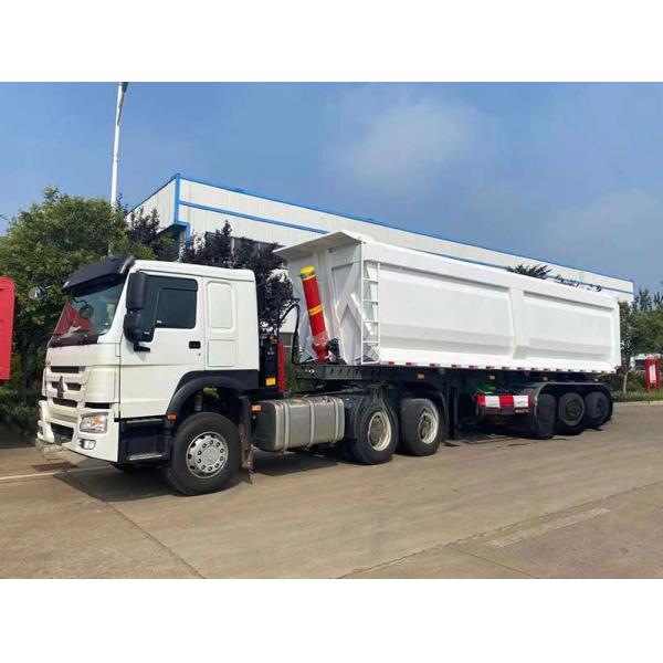 Quality 35M3 Tipper Trailer Max Payload 30 40 50 Ton 60t 80 Tons Mining Ore Construciton Materials Bauxite Manganese Ore Sand Stones wholesale