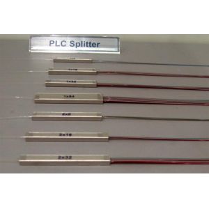 Cheap High Perforance 1 × 2, 1 × 4, 1 × 8, 1 × 32 Type PLC Optical Fiber Splitter 1260 ~ 1650 nm for sale